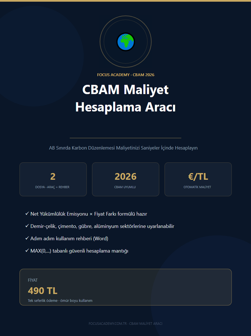 CBAM Maliyet Hesaplama Aracı
