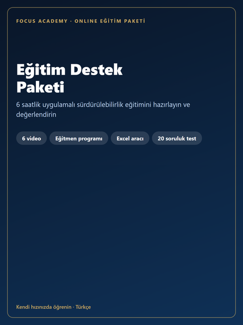 Eğitim Destek Paketi kapak