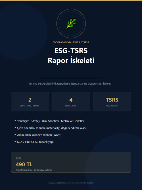 ESG-TSRS Rapor İskeleti
